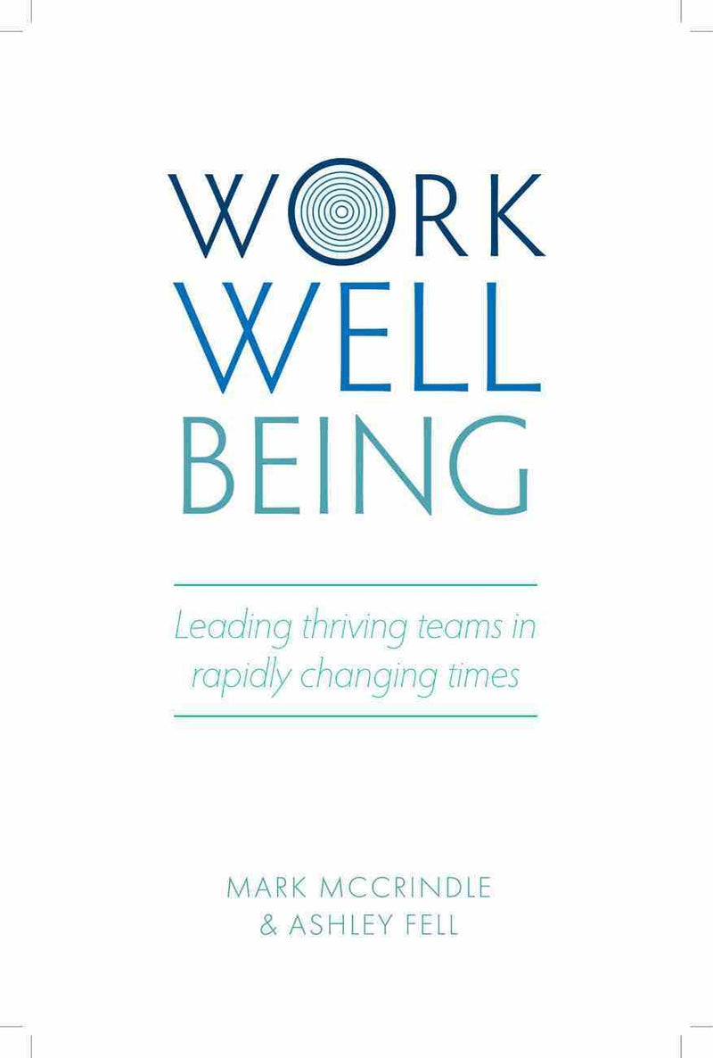 Work Well-being Leading thriving teams in rapidly changing times