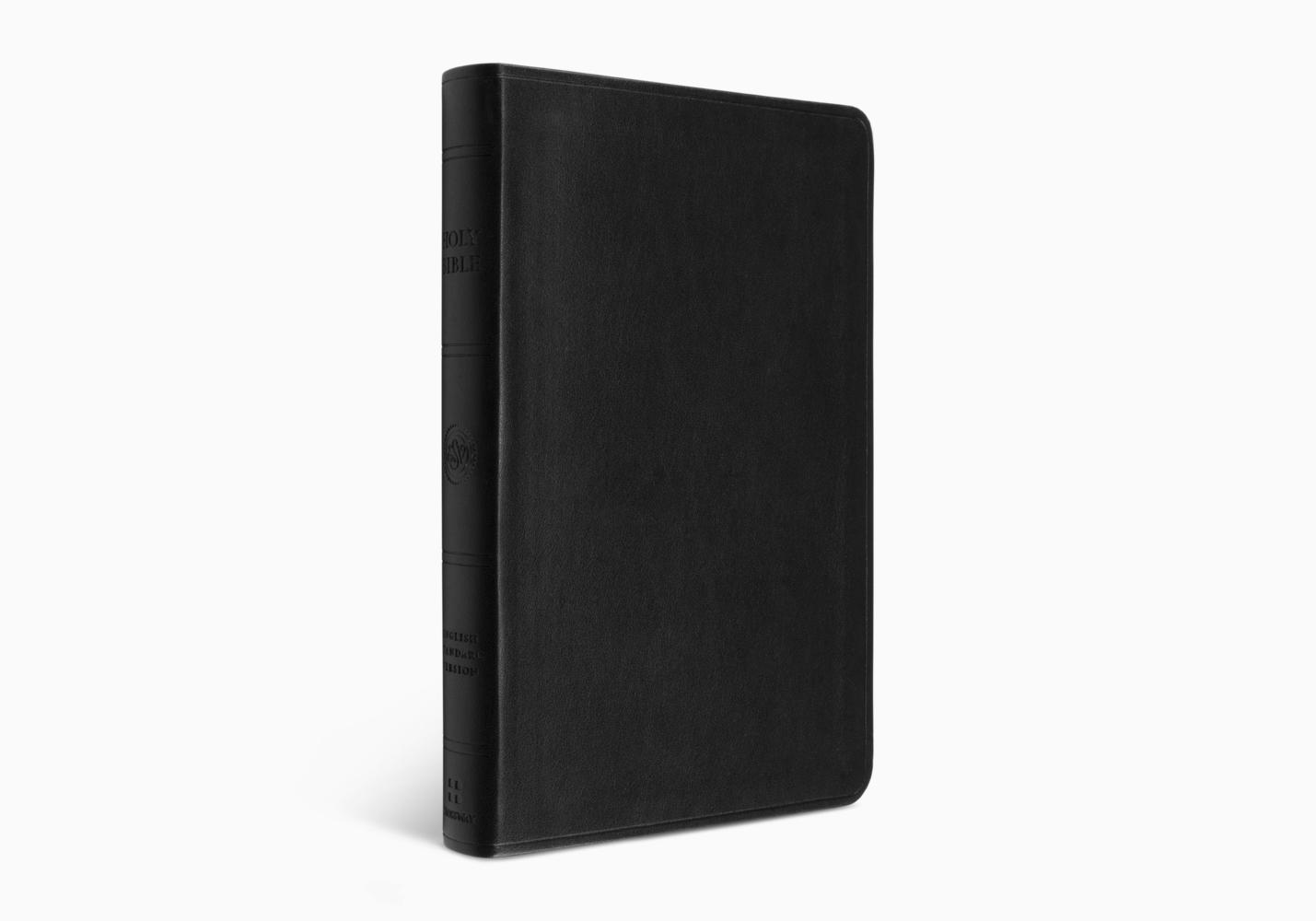 ESV Large Print Value Thinline Bible (TruTone, Black)