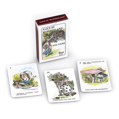 Alice in Wonderland Card game - 5012269006773 - Playing Cards - Gibsons Games - The Little Lost Bookshop