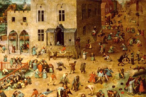Bruegel Children Games Puzzle (1000pc)