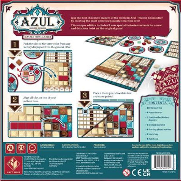 Azul Master Chocolatier - 826956601104 - Board Games - The Little Lost Bookshop