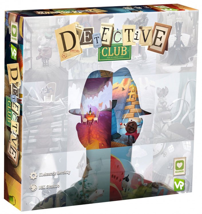 Detective Club - 9339111010488 - Game - Blackrock Games - The Little Lost Bookshop