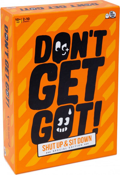Don't Get Got - Shut Up & Sit Down Special Edition - 5060579761325 - Game - Game - The Little Lost Bookshop