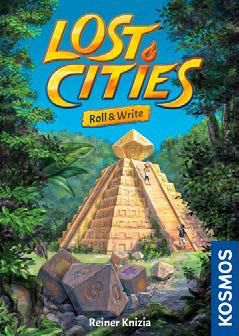 Lost Cities: Roll & Write - 4002051680589 - Board Games - The Little Lost Bookshop