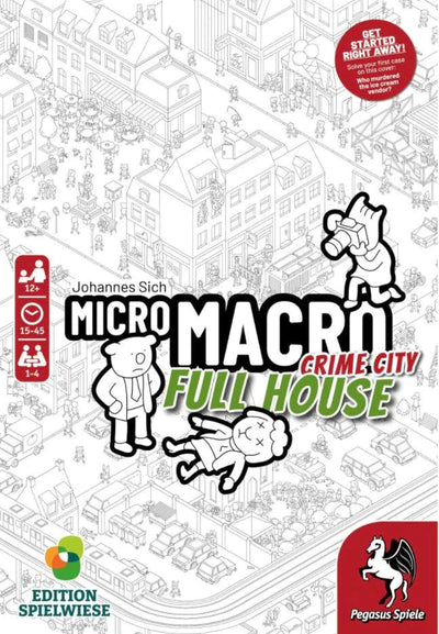 Micromacro Crime City Full House - 4250231730153 - Game - Pegasus Spiele - The Little Lost Bookshop