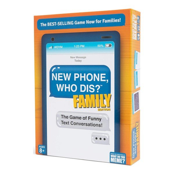 New Phone Who Dis? (Family Ed) - 810816030951 - Board Games - The Little Lost Bookshop