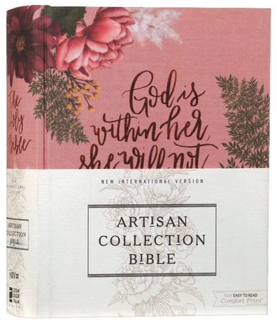 NIV Artisan Collection Bible Pink Floral - 9780310453338 - NIV - The Little Lost Bookshop - The Little Lost Bookshop