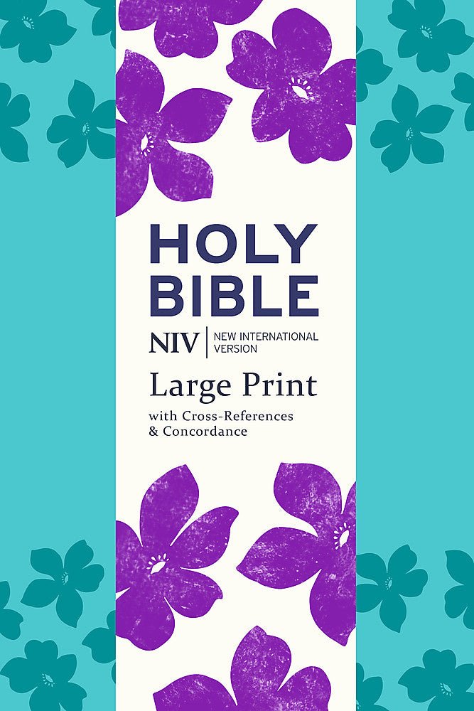 NIV Large Print Single-Column Deluxe Reference Bible - 9781473651579 - NIV - Hodder & Stoughton - The Little Lost Bookshop