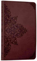 ESV Bible: Thinline Chestnut Ornamental Edition (Anglicised)