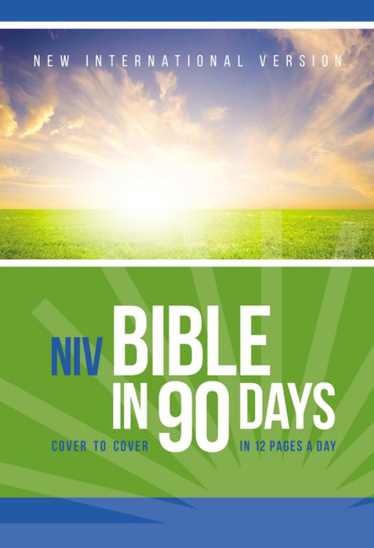 The NIV Bible in 90 Days - Cover to Cover in 12 Pages a Day