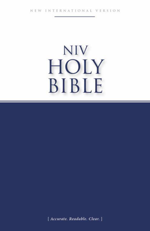 NIV Paperback Bible (Black Letter Edition)