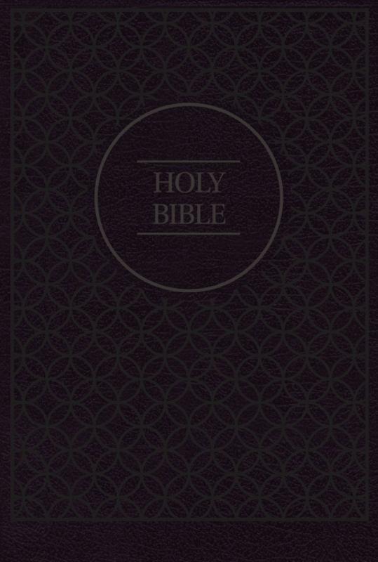 NIV Bible Gray/Black, Comfort Print
