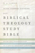 NIV Biblical Theology Study Bible, Hardcover, Comfort Print - Follow God's Redemptive Plan As It Unfolds Throughout Scripture