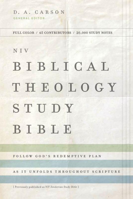 NIV Biblical Theology Study Bible, Hardcover, Comfort Print - Follow God&