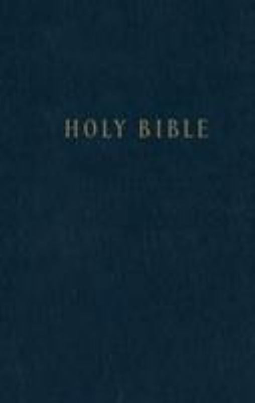 NLT Hardback Pew Bible Blue