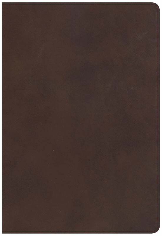 CSB Super Giant Print Reference Bible, Black Genuine Leather