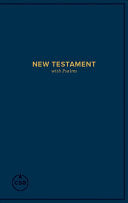 CSB Pocket New Testament with Psalms, Navy Trade Paper