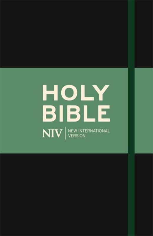 NIV Thinline Cloth Bible with Elastic Strap