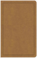 CSB Deluxe Gift Bible, Tan LeatherTouch