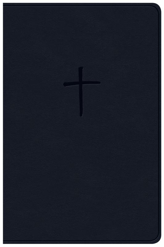 NKJV Compact Bible, Value Edition Navy Leathertouch