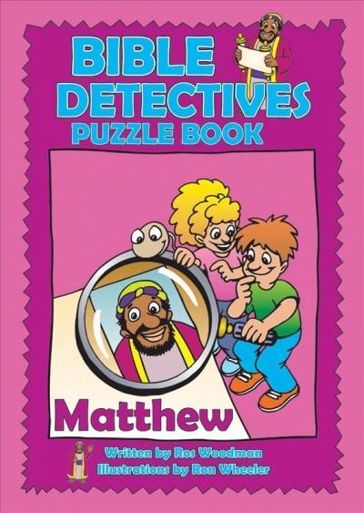 Bible Detectives : Matthew Puzzle Book