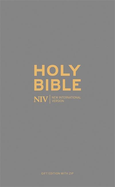 NIV Tiny Navy Soft-Tone Bible with Zip