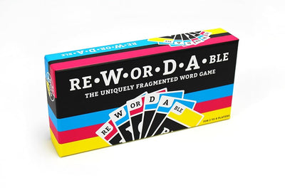 Rewordable Card Game: The Uniquely Fragmented Word Game - 9781524761134 - Allison Parrish, Adam Simon, Tim Szetela - Penguin Random House - The Little Lost Bookshop