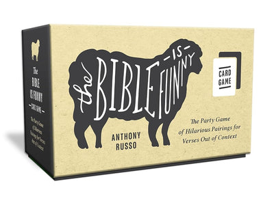 The Bible Is Funny Card Game: The Party Game of Hilarious Pairings for Verses Out of Context - 9780593579497 - Anthony Russo - Penguin Random House - The Little Lost Bookshop