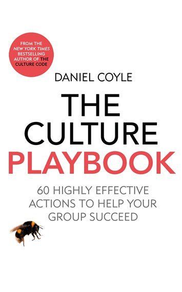 The Culture Playbook - 9781847943873 - Daniel Coyle - RANDOM HOUSE UK - The Little Lost Bookshop