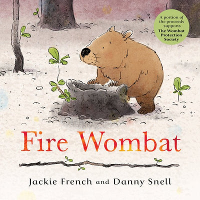 The Fire Wombat - 9781460759332 - French, Jackie - HarperCollins Publishers - The Little Lost Bookshop