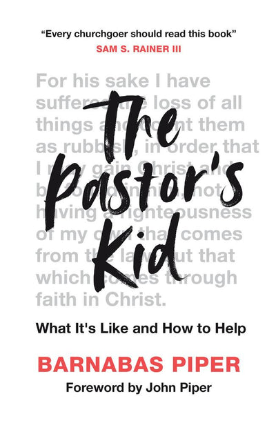 The Pastor's Kid - 9781784984731 - Barnabas Piper - Good Book Company - The Little Lost Bookshop