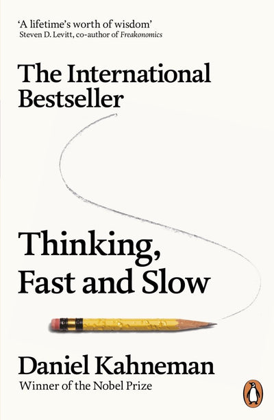 Thinking, Fast and Slow - 9780141033570 - Daniel Kahneman - Penguin - The Little Lost Bookshop