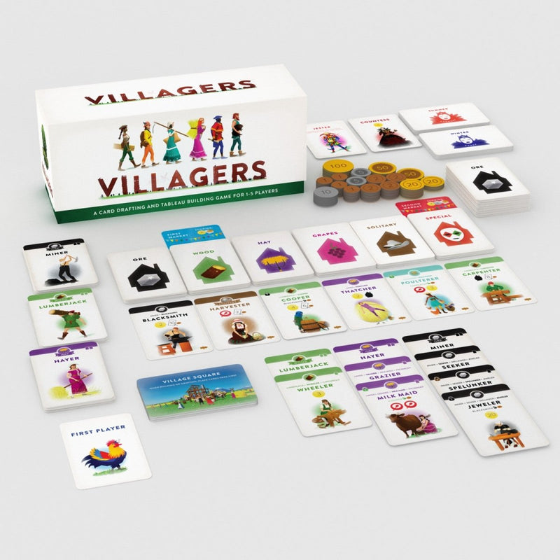 Villagers - 604565193599 - Games - Sinister Fish Games - The Little Lost Bookshop