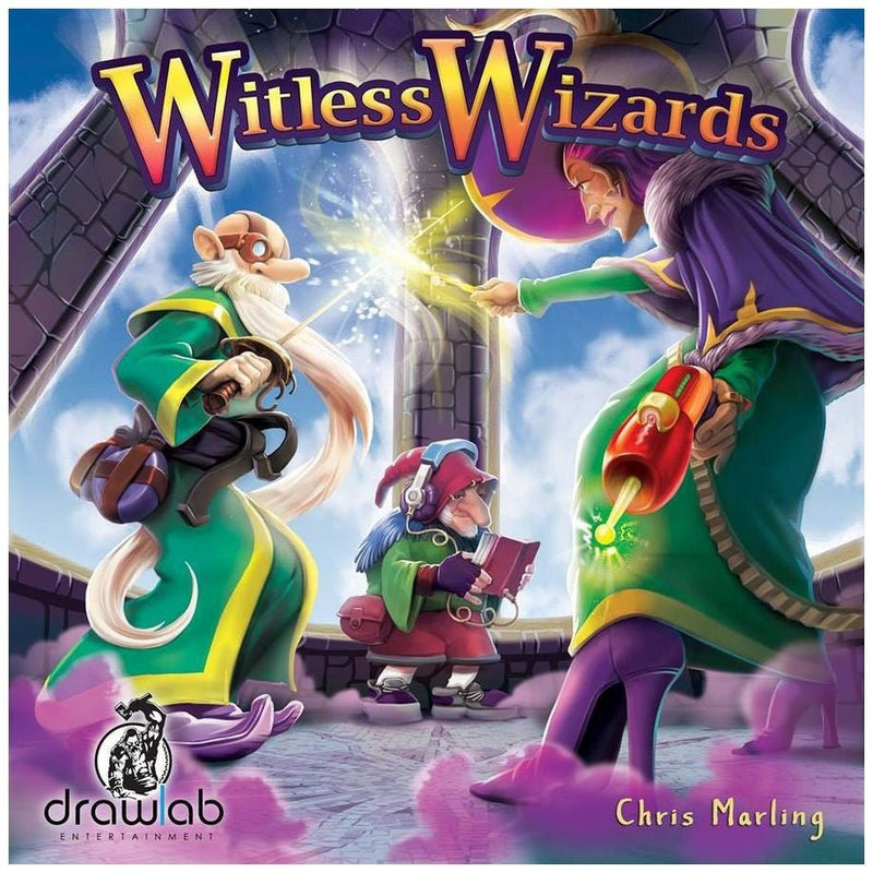 Witless Wizards - 740120937908 - Drawlab Entertainment - Board Games - The Little Lost Bookshop