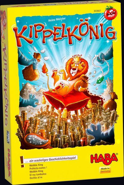 Wobble King (Kippelkonig) - 4010168234281 - Board Game - Haba - The Little Lost Bookshop